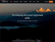 Tablet Screenshot of imagineclarity.com